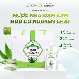 Nước Nha Đam sâm Hữu Cơ Nguyên Chất 100%