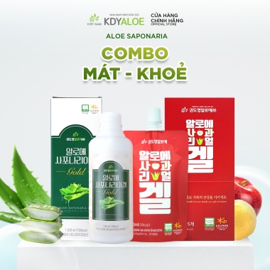 COMBO MÁT KHỎE KDY ALOE